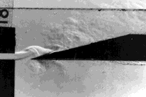 A Sharp Edge Creates Sound Waves