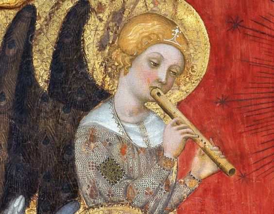 Angel Playing Recorder Angel Playing Recorder