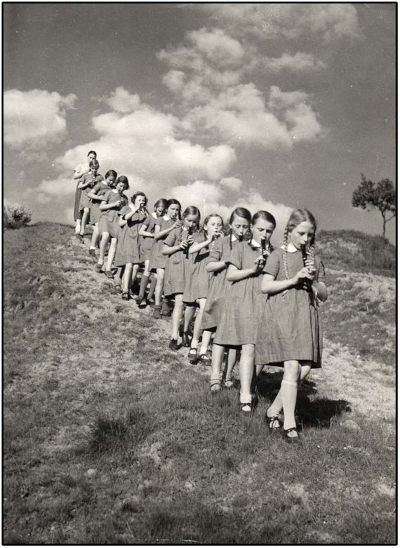 Nazi Youth (BDM) Girls Playing Recorders Nazi Youth (BDM) Girls Playing Recorders