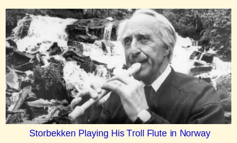 Storbekken Plays His Troll Flute