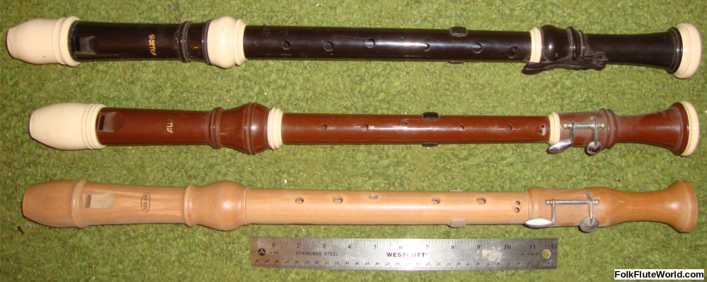 Three Tenor Recorders Compared Three Tenor Recorders Compared