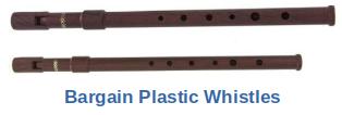Review of Woodi's Plastic Tin Whistles
